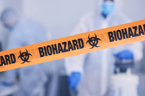 Professional Crime Scene Cleanup technician working in New Gretna, NJ